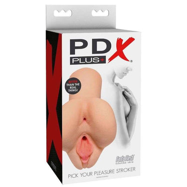 Pick Your Pleasure Stroker: stimolazione realistica e doppio foro